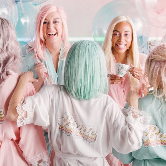 NEW Retro Bride Robe - Picture 4 of 6